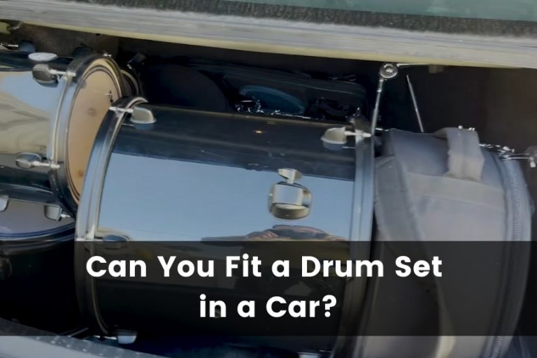 Can You Fit a Drum Set in a Car?