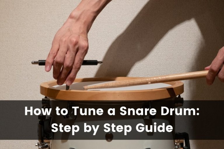 How To Tune A Snare Drum (Step by Step Guide)