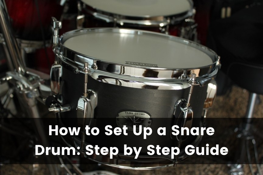 How to set up a snare drum