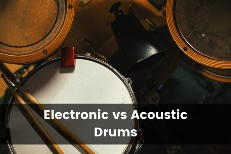 Electronic vs Acoustic Drums: What’s the Difference?