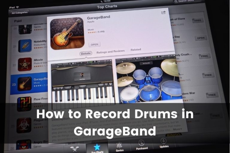 How To Record Drums in GarageBand