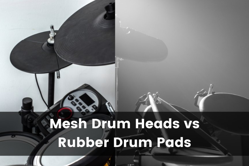 Mesh vs Rubber Drum Heads